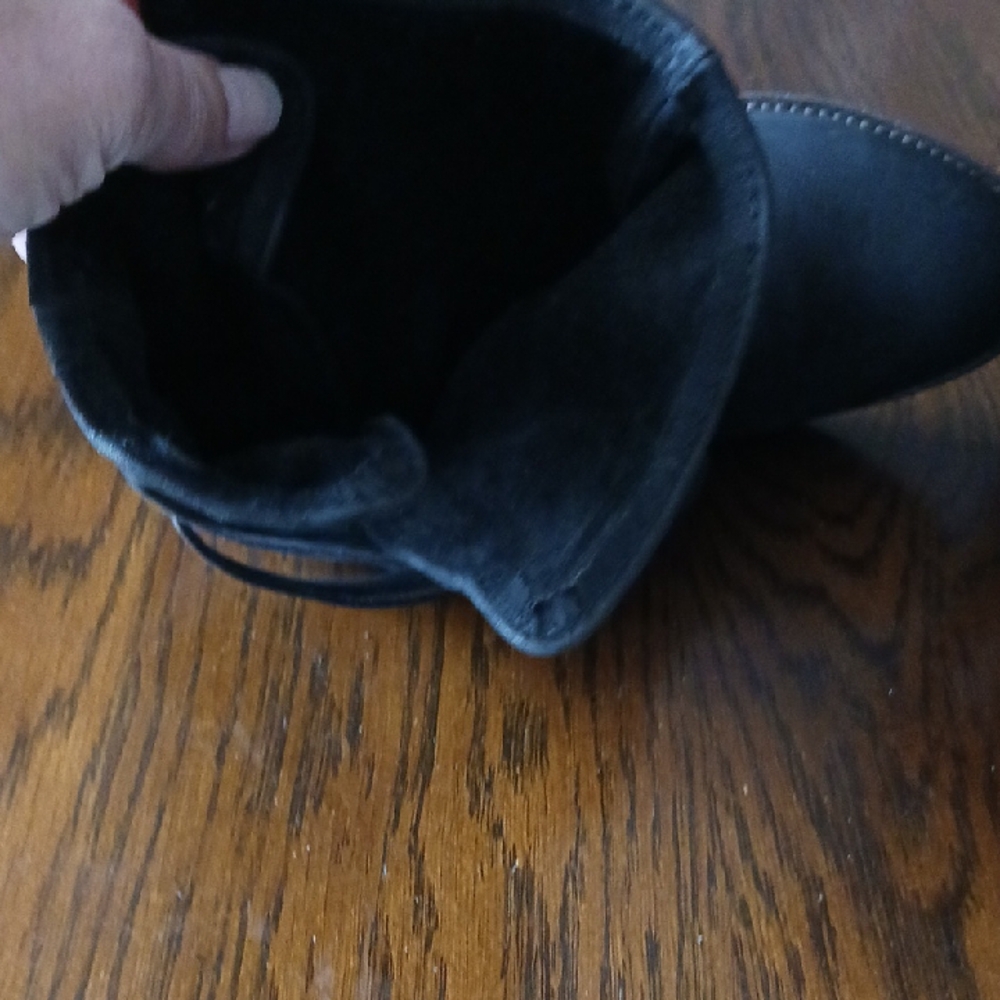 SALE! 😃 Steve Madden Johnnyy Black Women's Ankle Boots - Picture 7 of 8